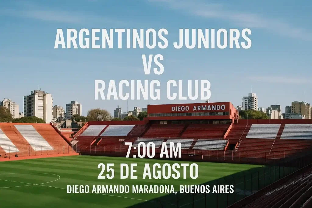 chiến thuật 2 đội Argentinos Juniors vs Racing Club: ngày 25 tháng 8, 2025